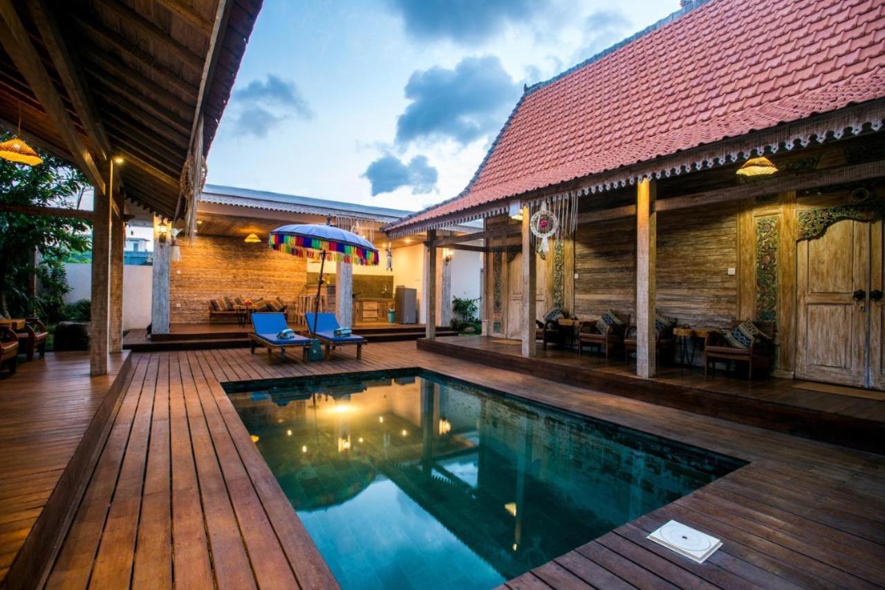 Canggu Paradise:Private House/Room Apple Near Pool Bagian luar foto